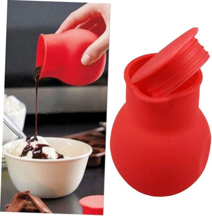 Kitchen Silicone Melting Pot, Microwave Chocolate Warmer Pot for Baking and Candy
