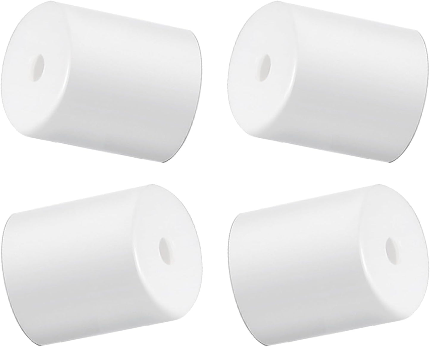 W10208398 Washer Dryer Door Hinge Pin Cap Replacement for Whirlpool, Pack of 4