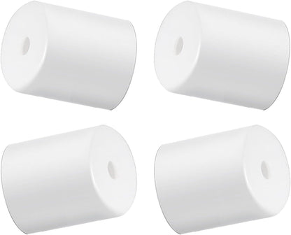 W10208398 Washer Dryer Door Hinge Pin Cap Replacement for Whirlpool, Pack of 4