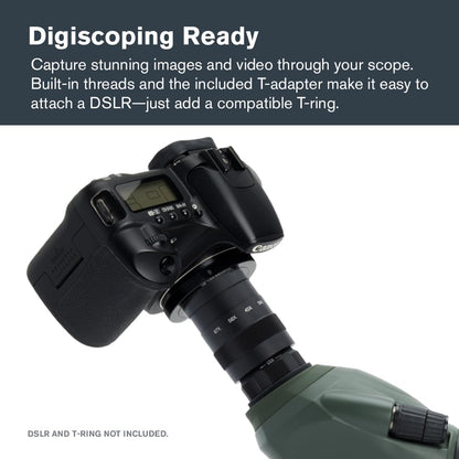 Celestron – Regal M2 80ED Spotting Scope – ED Glass for Birding and Outdoor Activities – Phase and Dielectric Coated BaK-4 Prism – Fully Multi-Coated Optics – Dual Focus – 20-60x Zoom Eyepiece