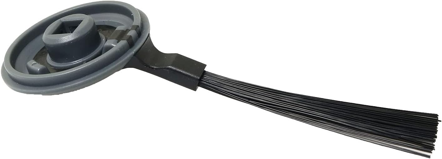4pcs Side Brush for Shark ION Robot RVSBK950 RV750 R85 RV850 S87 Robot Vacuum Cleaner Accessories, Black