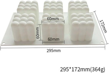 Magic Ball Silicone Molds Cake Decorating Tools Bakeware French Dessert Mousse Cake Mold - 6 Cavities