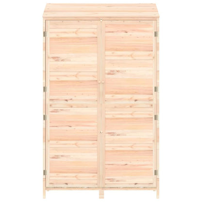 Outdoor Garden Shed, Wooden Storage Cabinet with Shelves for Backyard, Patio, and Garage Tools, 40.2 x 20.5 x 68.7 Inches