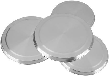 Dioche Electric Stove Covers, 4Pcs/Set Stainless Steel Kitchen Stove Top Protectors for Cooking