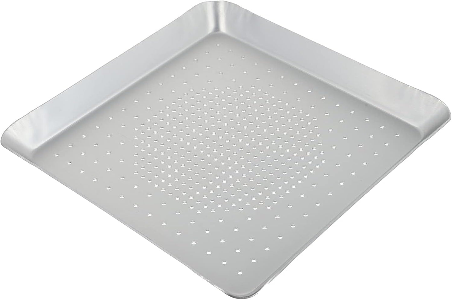 YARDWE 9 Inch Pizza Baking Tray, Perforated Aluminum Sheet Pan, Nonstick Bakeware for Oven Baking Pizza, French Fries