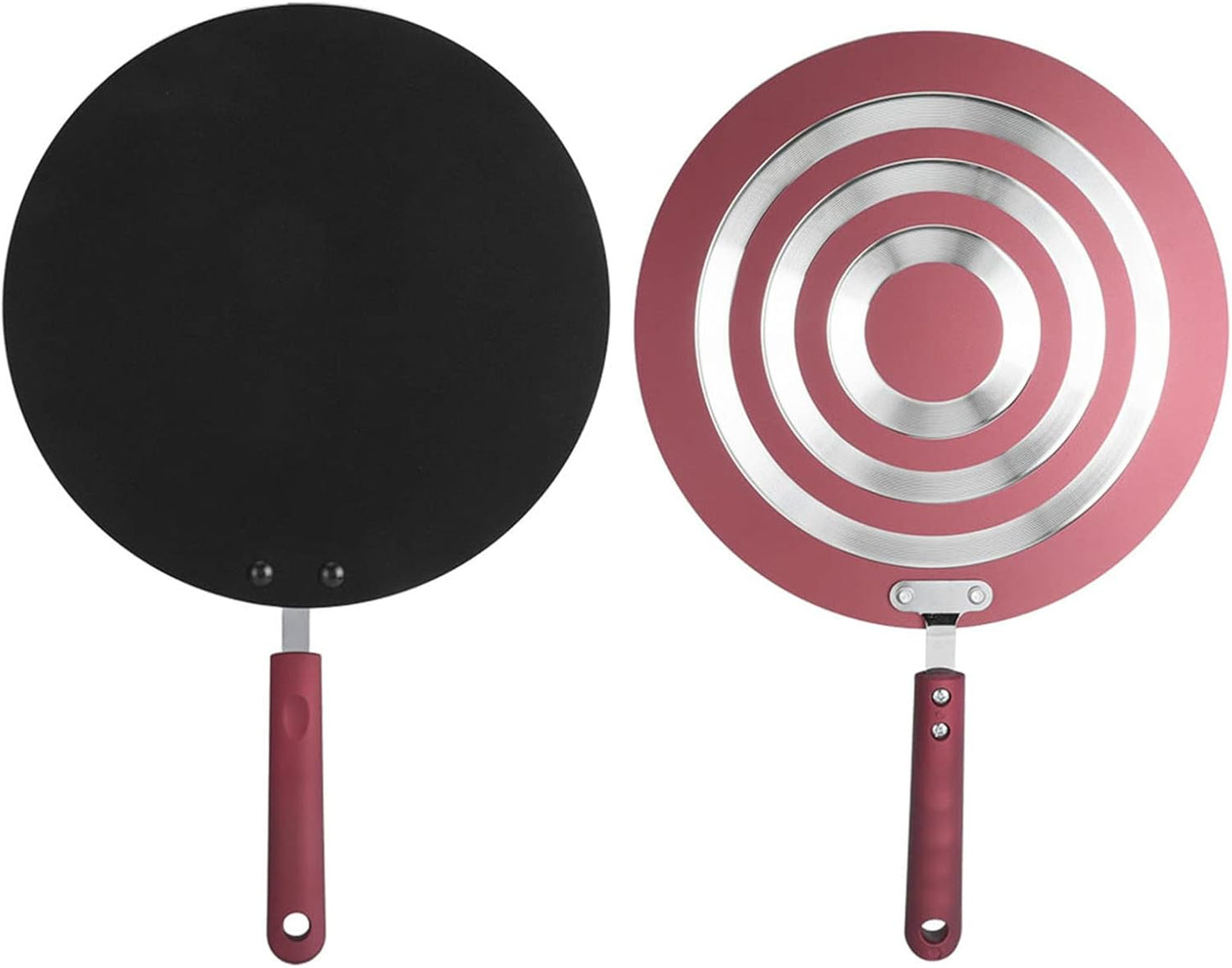 Portable Non-Stick Crepe Maker, Mini Frying Pan Pancake Griddle for Home Cooks, Crepe Lovers