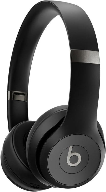 Beats Solo 4 Wireless On-Ear Bluetooth Headphones - 50-Hour Battery Life, Ultra-Lightweight Comfort | Matte Black