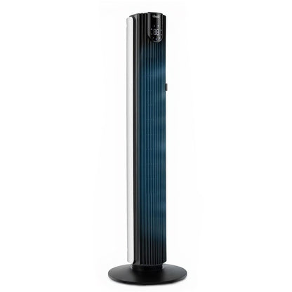 LEVOIT Smart 42 inch Tower Fan for Bedroom, DC motor, Oscillating with Quiet 26ft/s Velocity, 25dB Bladeless Floor Fan for Home Space, 12 Speeds, 4 Modes, 24H Timer with APP, Works with Alexa, Remoter