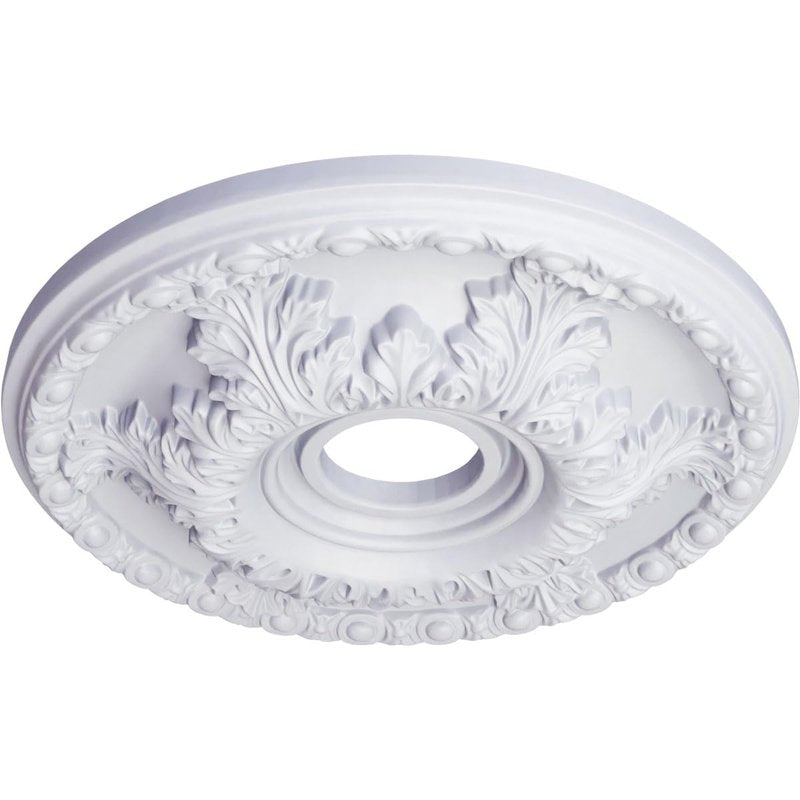 Ekena Millwork CM18GA 18-Inch OD x 3 1/2-Inch ID x 1 3/4-Inch Granada Ceiling Medallion