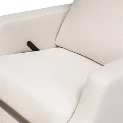 Namesake Crewe Glider Recliner Nursery Chair - GREENGUARD Gold & Certi-PUR US Certified Rocker Recliner - Glider Rocking Chair for Nursery & Living Room - Manual, 360° Swivel, Performance Cream