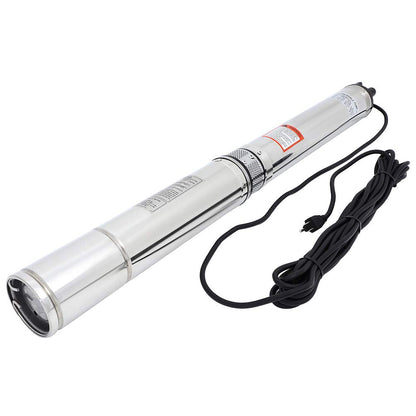 SCITOO Deep Well Pump for Garden Home Agricultural Irrigation 2 hp 42GPM Submersible Pump 440ft/134m 220V-240V / 60Hz