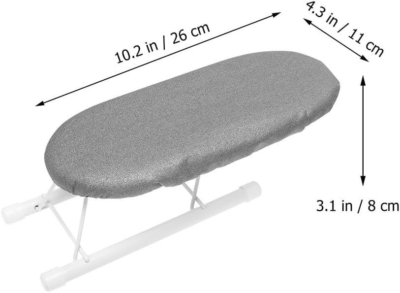 DOITOOL Tabletop Ironing Board - Foldable Mini Iron Board for Travel and Small Spaces