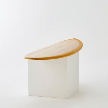 nanazero Wood Skin Surfboard Mid Length MID01 6'6" Yellow Brown, Durable and Light-Weight Structure