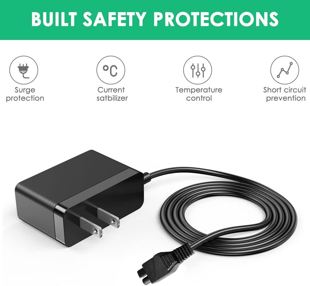 Replacement Charger Compatible with Dirt Devil FlipOut Hand Held Vacuum Cleaner BD10320 Power Adapter Supply P/N