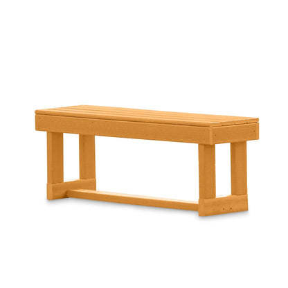 Durawood Aisle-Saver Bench for Tennis Courts, Locker Rooms, Parks, Mar