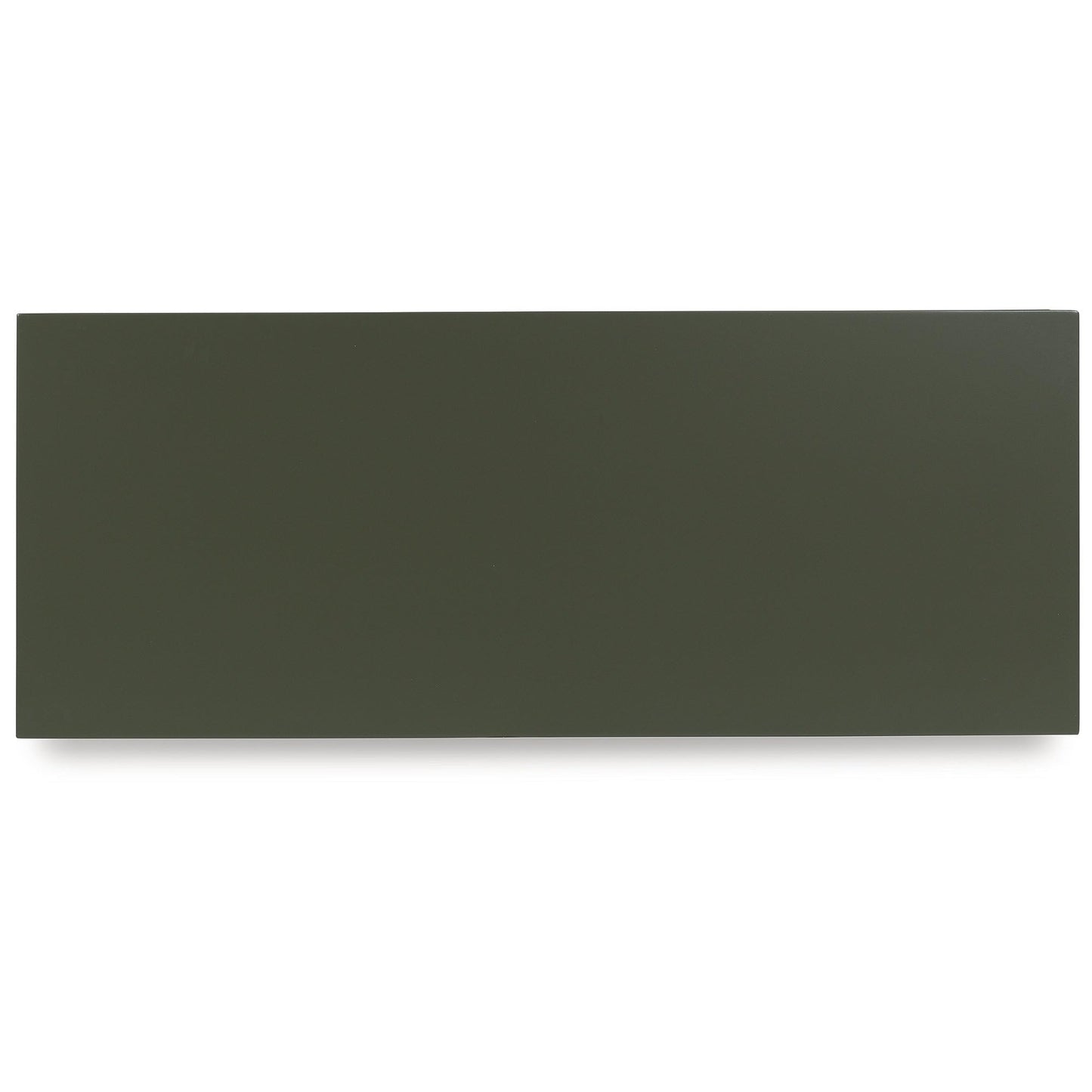 Signature Design by Ashley Geirwood Contemporary Accent Cabinet with Shelf and Geometric Pattern, Green