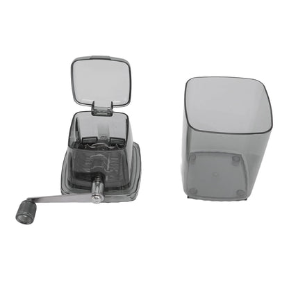 YOUTHINK Ice Crusher, Manual Ice Crusher Small Portable Crusher Hand Operated Snow C1 Machine Grey for Home Kitchen Summer Cooling