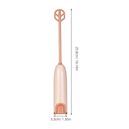 MAGICLULU Handheld Electric Baby Formula Mixer with 2 Stirring Sticks, Portable Small Drink Milk Powder Mixer for Bottle Protein Powder Coffee Travel Office Home Stirrer Supply