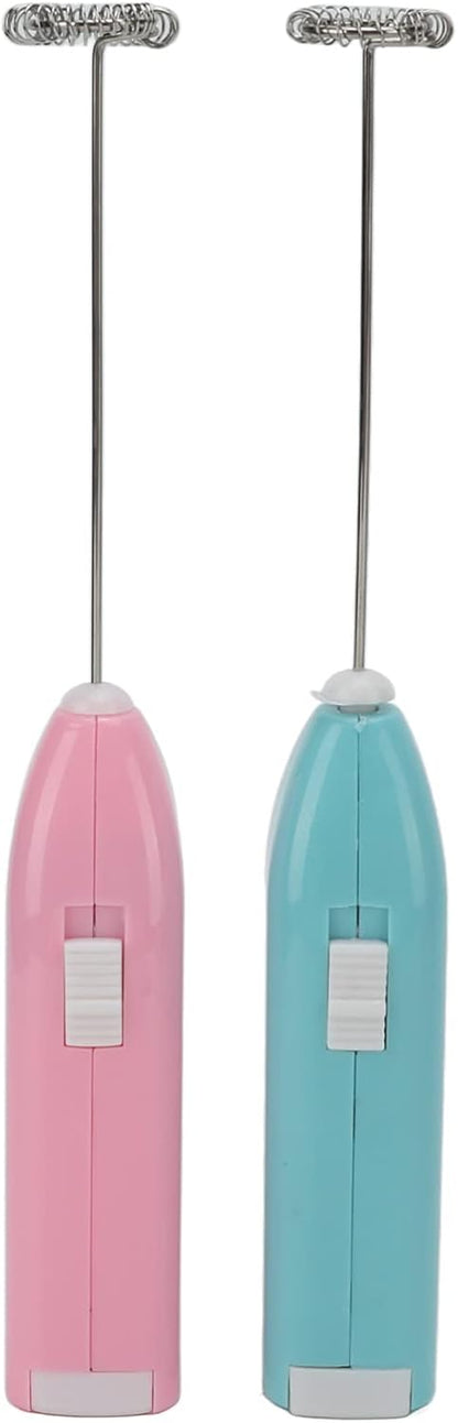 Fdit Electric Whisk, Multi-Purpose Stainless Steel Rustproof Mini Hand Mixer for Beverage, Paint, and Pigment
