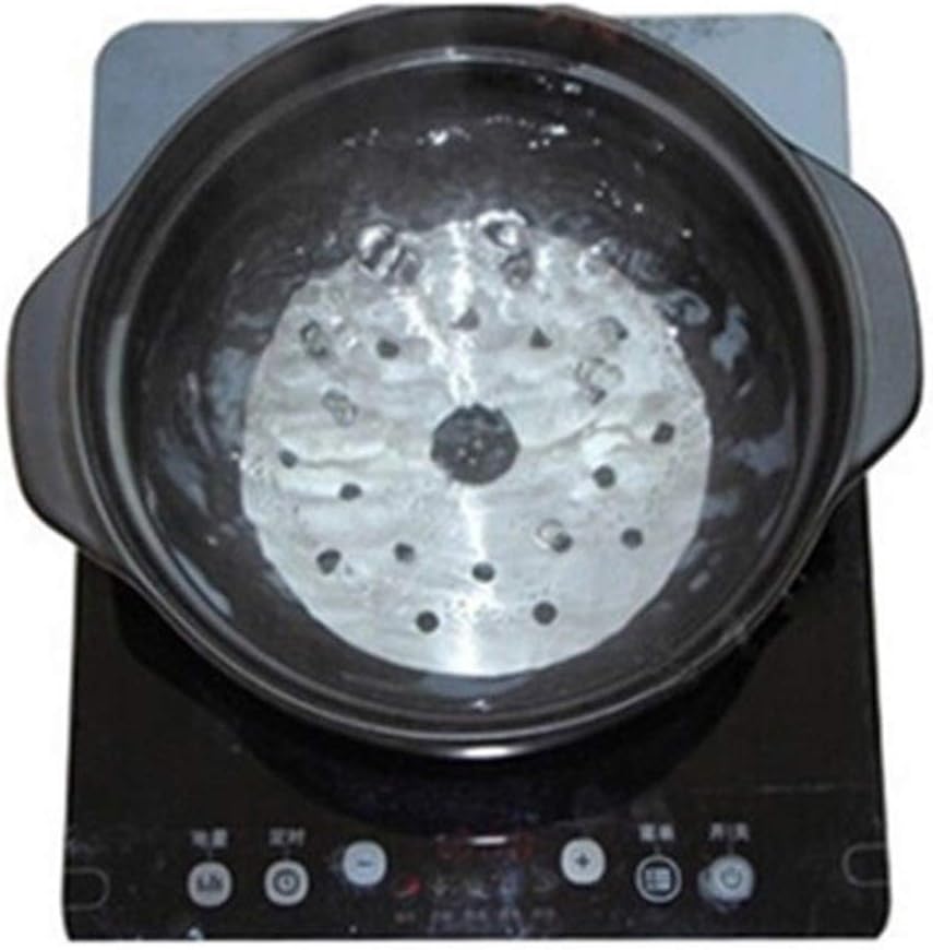 Gigicloud Induction Cooktop Converter Disk, Stainless Steel Plate Cookware Heat Diffuser for Induction Cooker