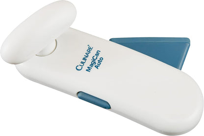 C10011 MagiCan Auto 2 Can Opener - Manual Opener with Patented Cutting System (White, 20 x 5 x 15 cm)