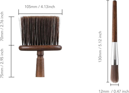 Coffee Grinder Brush with Lanyard, Espresso Maker Cleaner Tool for Barista, Wood Handle, ZC1201-CFM01