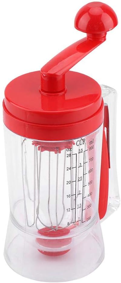 Hand-Held Manual Mixers, Kitchen Hand Mixer for Making Cakes, Waffles, and Batters