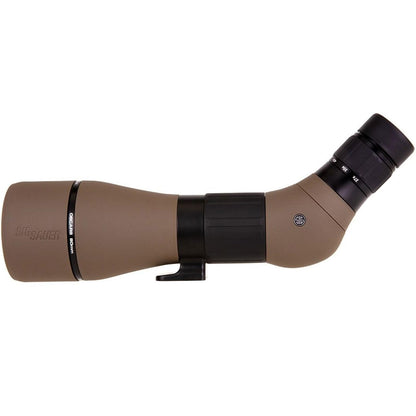 Sig Sauer OSCAR8 27-55x80mm Tactical Hunting Durable Lightweight Waterproof Fogproof 15 Inch Adjustable Aluminum Angled Monocular Spotting Scope | Neoprene Cover Included