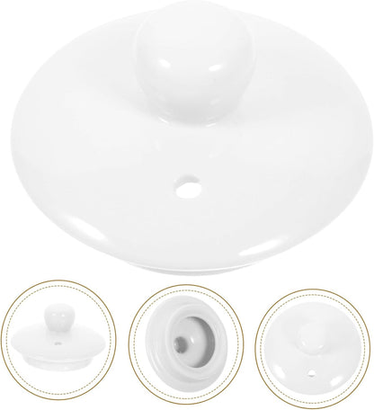 PRETYZOOM Tea Cup Lid Replacement for Tea Kettle, Retro Teacup Cover