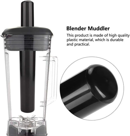 Blender Tamper Stick, Replacement Plunger Tool for Cooking Machine, Plastic Muddler for Blender Mixer 24cm