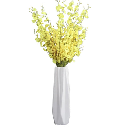 sdneNest Floor Vase Ceramic Vase,Decorative Large,Floor, Large Floor Vase,White Ceramic Vase,Handcrafted,Sophisticated Vessel for Decorative Branches and Dried Flower,White-45cm
