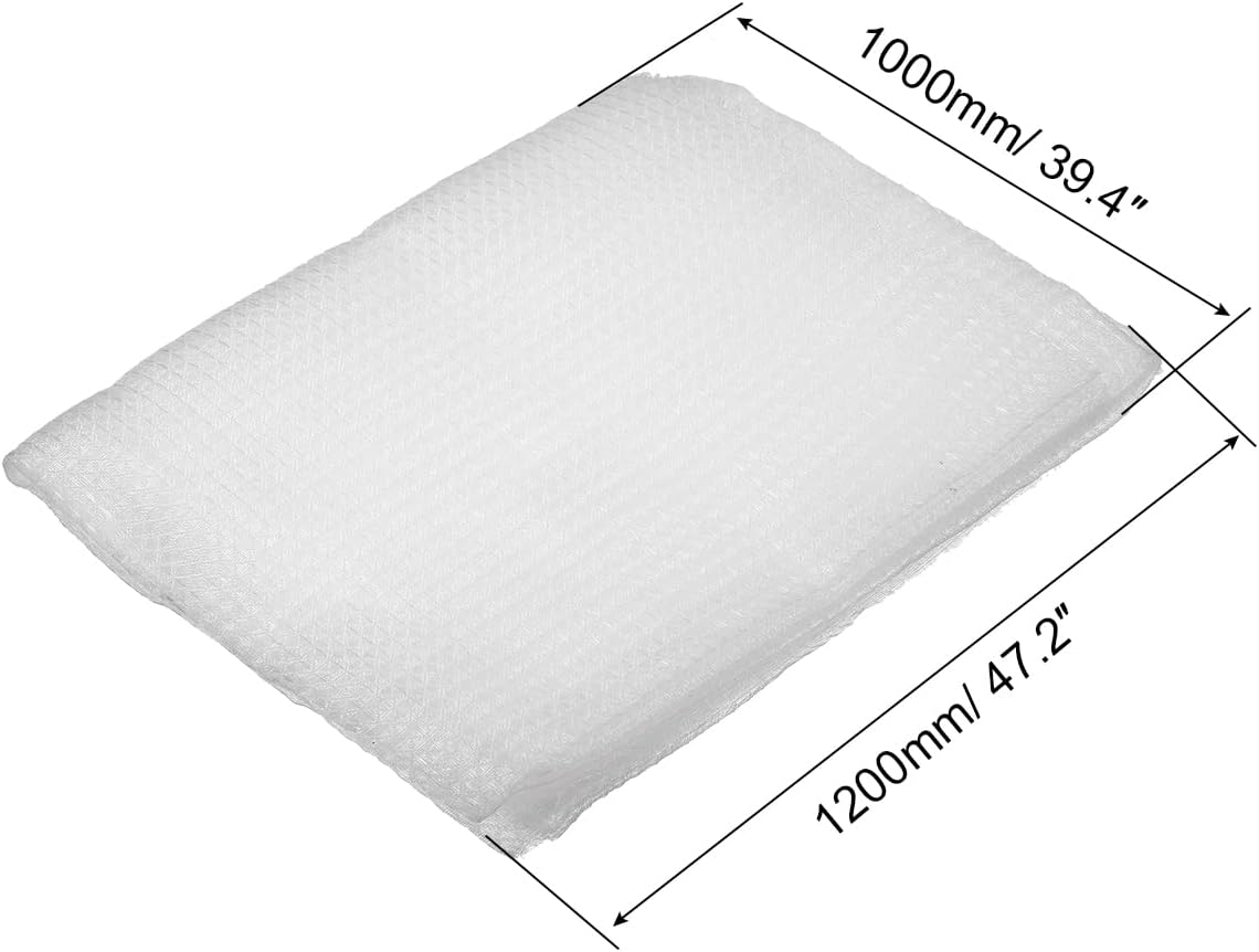 PATIKIL 47.2" x 39.4" Air Conditioner Air Filter Material, Plastic Dustproof Filtering Mesh Screen Replacement for Air