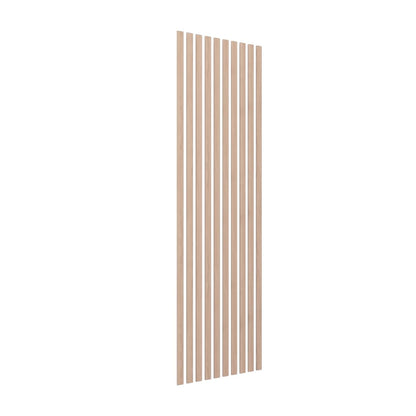 Ekena Millwork Heritage Premier Traditional Stain Grade Solid Hardwood Adjustable Slat Wall Kit w/ 2"W x 94 1/2"H Slats, Maple (Contains 10 Slats)