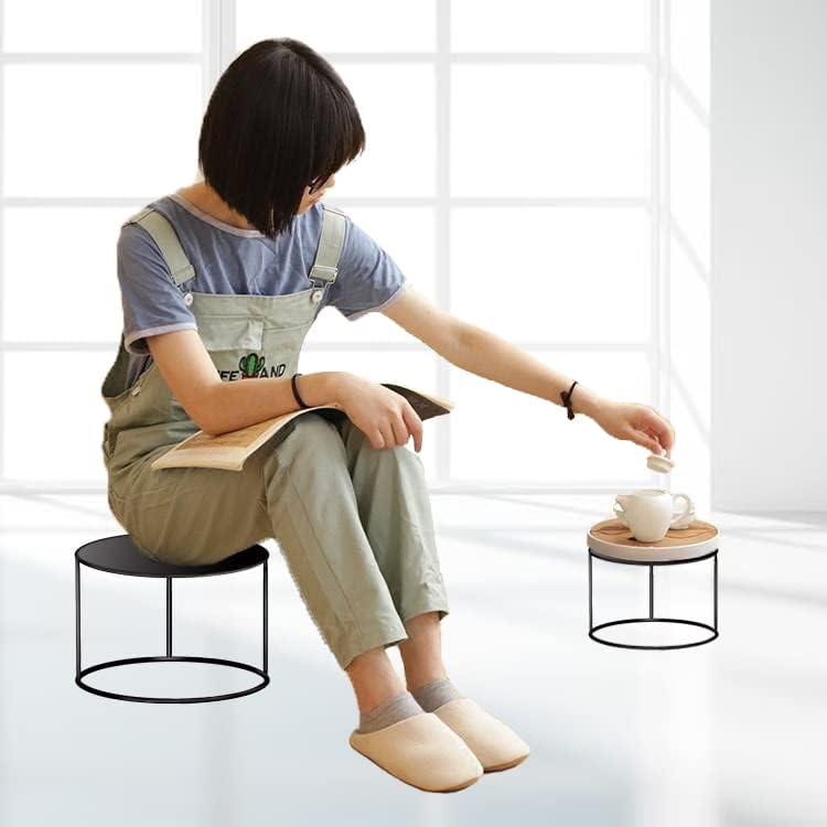 4 Pack Plant Stand Mid Century Modern Simple Small Plant Stand Indoor Outdoor for Heavy Plant Pots Multiple Height Size