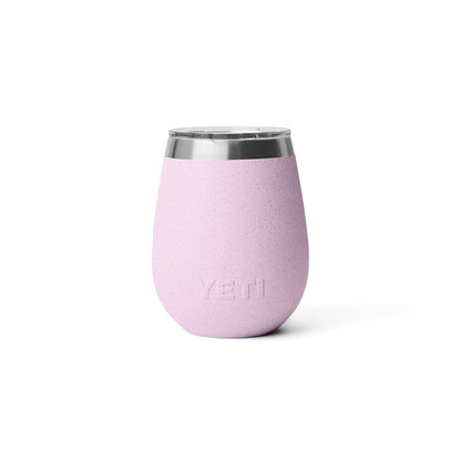 YETI Rambler 10 oz Wine Tumbler, Vacuum Insulated, Stainless Steel with MagSlider Lid, Cherry Blossom
