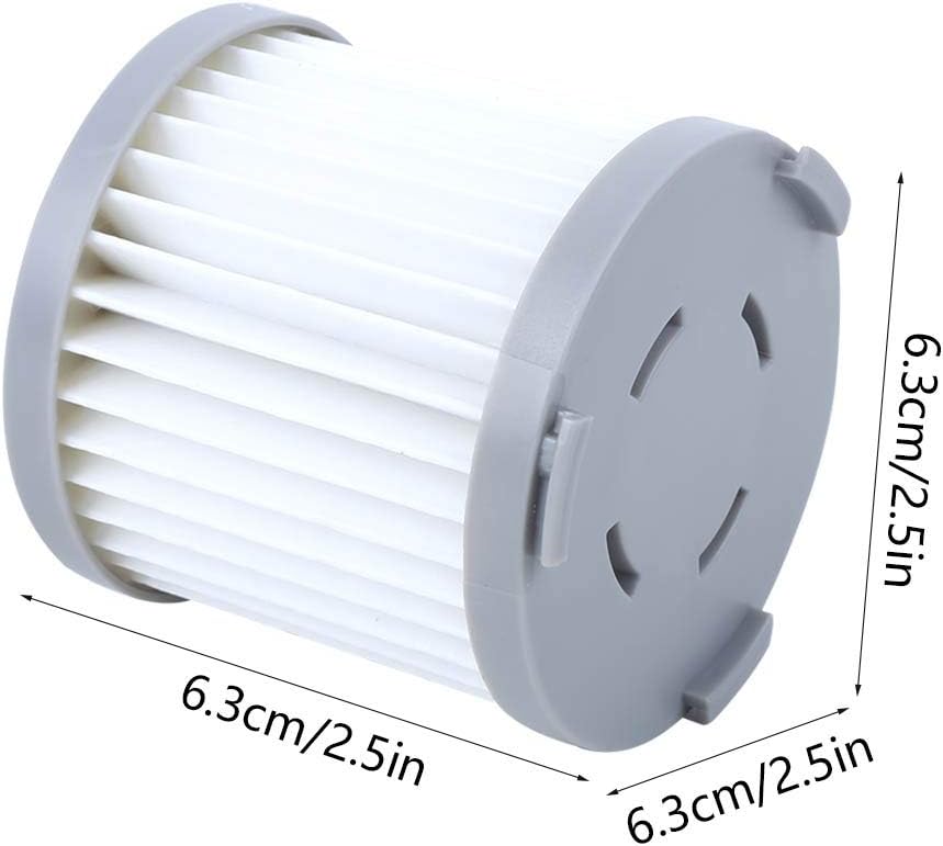 Replacement Filter, Easy to Install Vacuum Cleaner Accessory, 2.5x2.5x2.5in