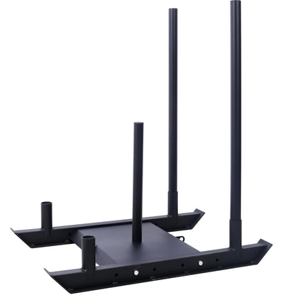 Weight Training Pull Sled, Steel Workout Equipment for Athletic Exercise and Speed Improvement