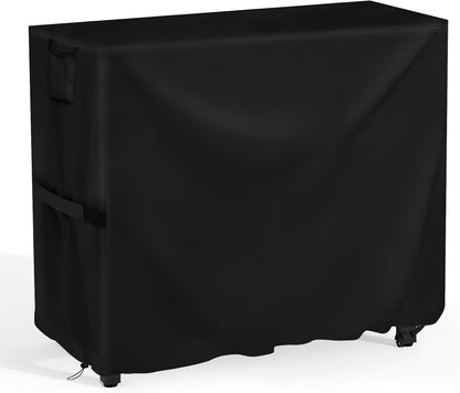 Isamant Cover,36 Inch 36 21 33 Inch Prep Grill Table Waterproof Outdoor Wicker Storage Cabinet Cover,Patio Bar Cart