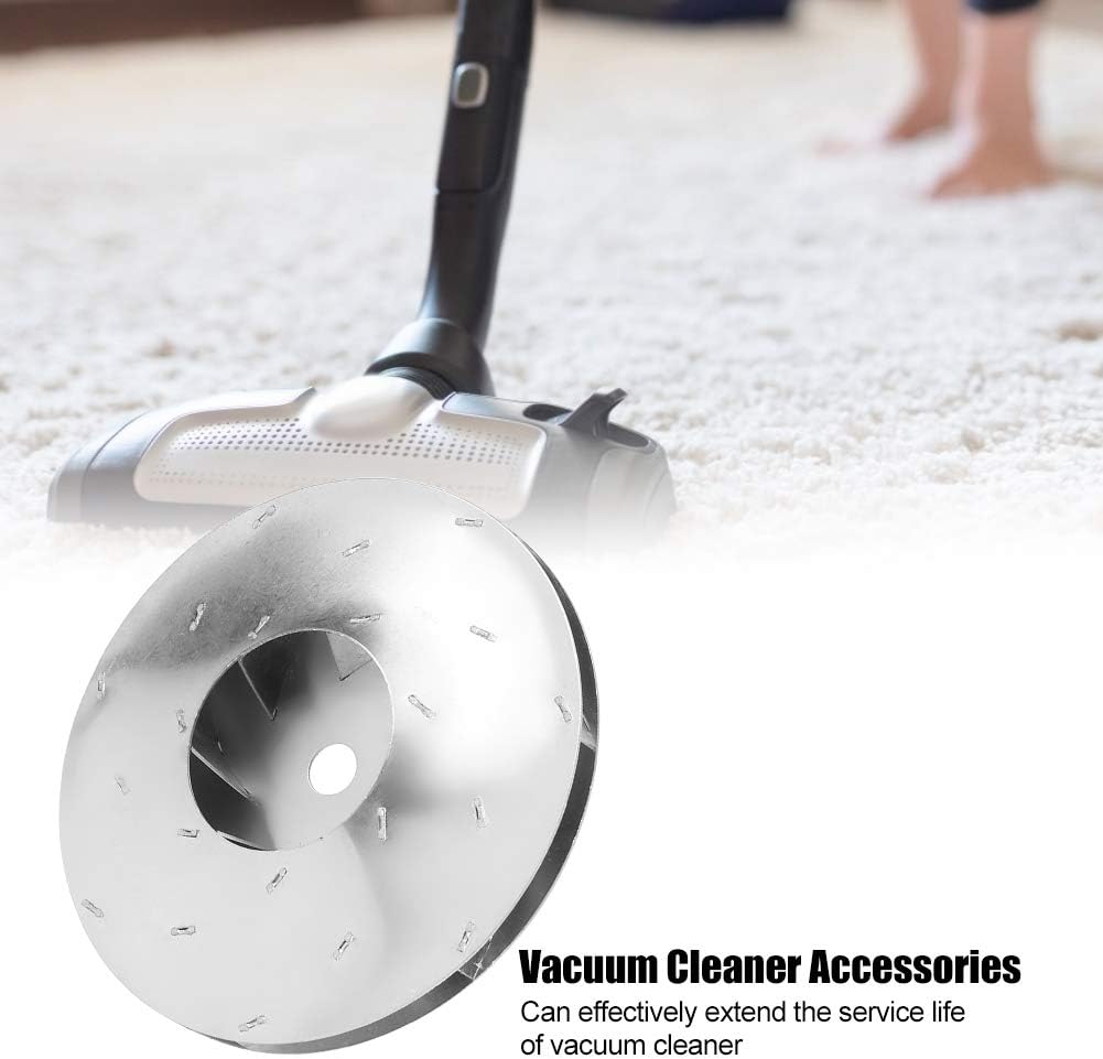 TOPINCN Aluminum Vacuum Cleaner Motor Rotating Fan Blade Replacement Accessory for 87mm Diameter