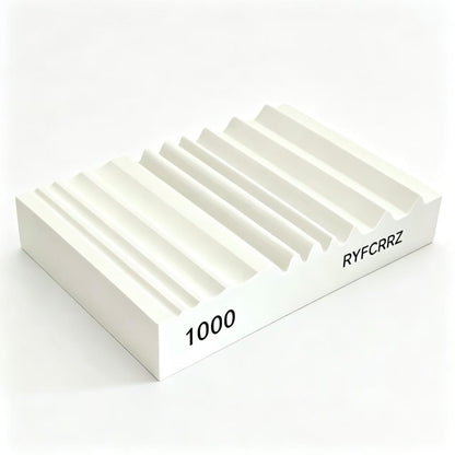 RYFCRRZ Whetstones Wood Carvers Sharpener Wood Carving Chisel Tools Knife Gouge Sharpening Stones System Handy Multifunctional Little Wet Stone Waterstone with Multiple Grooves 1000 Grit