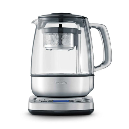 Breville BTM800XL Tea Maker Infuser and Water Kettle, 51 oz, Brushed Stainless Steel and Glass