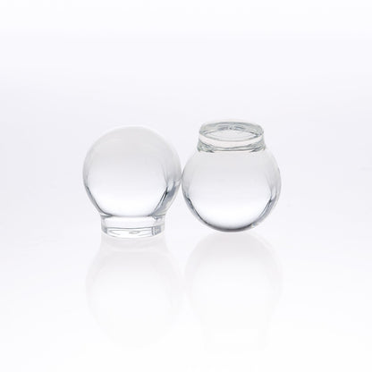 MAYU, Glass Topper Designed for Mayu Swirl Structured Water Carafe, Enhances Aesthetics, Preserves Freshness, Prevents Dust, Grade-A Borosilicate Glass, Dishwasher Safe, Modern Minimalist Design
