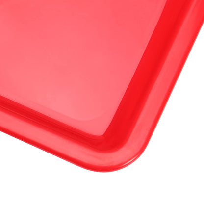 ZEONHEI 10 Pack Plastic Art Trays, Multicolor Activity Plastic Trays, Stackable Art and Crafts Organizer Tray for Beads, Painting, DIY Projects, 10.8 x 8.3 x 1.2 Inch