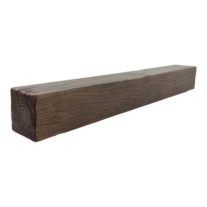 Thermastone 60 Inch Concrete Fireplace Mantel Shelf | Classic Style | Non-Combustible & Heat Resistant | Indoor or Outdoor Use | ProCoat Coating for Heavy-Duty Protection | Lighter Weight