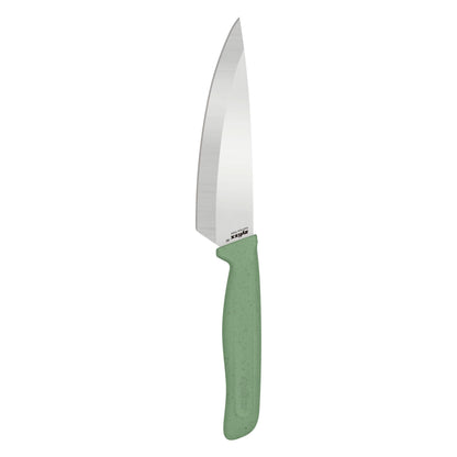 Zyliss Classic Utility Knife with Stainless Steel 15° Hollow-Ground Blade, Ergonomic Wheat Straw Handle, Finger Guard & Blade Cover, Dishwasher Safe Kitchen Knife