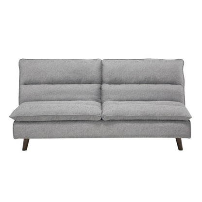 Lexicon Manisha Futon Sofa Sleeper Bed, Gray