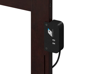 AFI, Warren Full Platform Bed, Espresso
