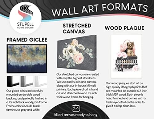 Stupell Industries Autumn Field Farmhouse Barn Landscape Wall Plaque, Designed by Kamdon Kreations, 19 x 13, Grey