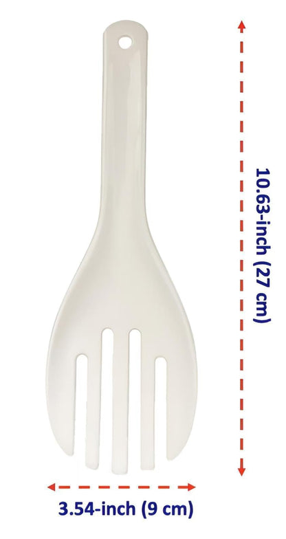 Jumbo Large Plastic Rice Paddle Spatula Scoop Fork-Like, 10.63" (27 cm) Long, 1 pcs per case