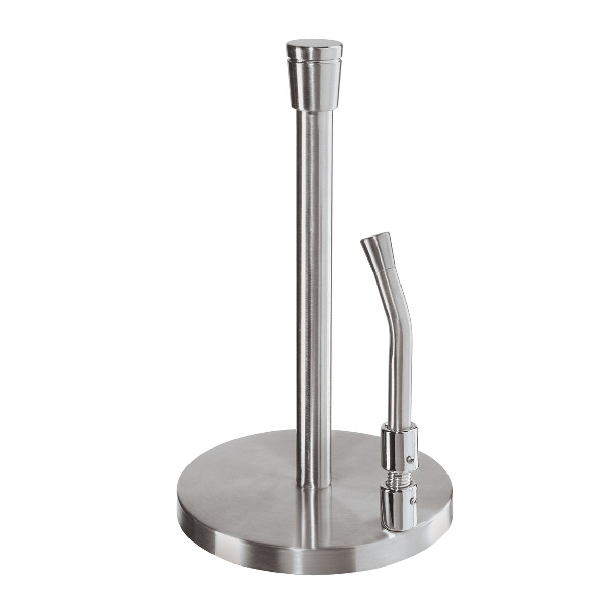 OGGI Stainless Steel Paper Towel Holder, 13" Height, with Tension Arm and Tear Bar